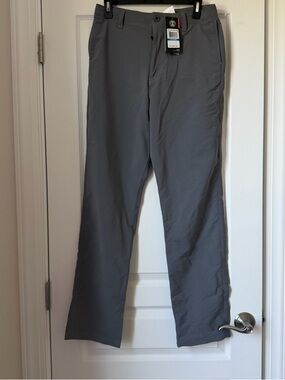 New Boy Under Armour Gray Performance Pants - Stretch Active Trousers